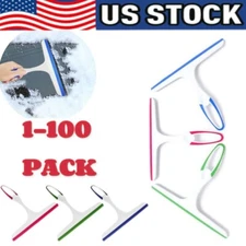 Window Mirror Car Windshield Squeegee Shower Glass Wiper Kitchen House Clean US