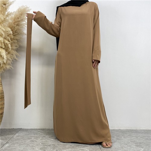 Ramadan Abaya Dubai Women Maxi Dress Muslim Islamic Kaftan Dress Loose Cocktail - Picture 44 of 71