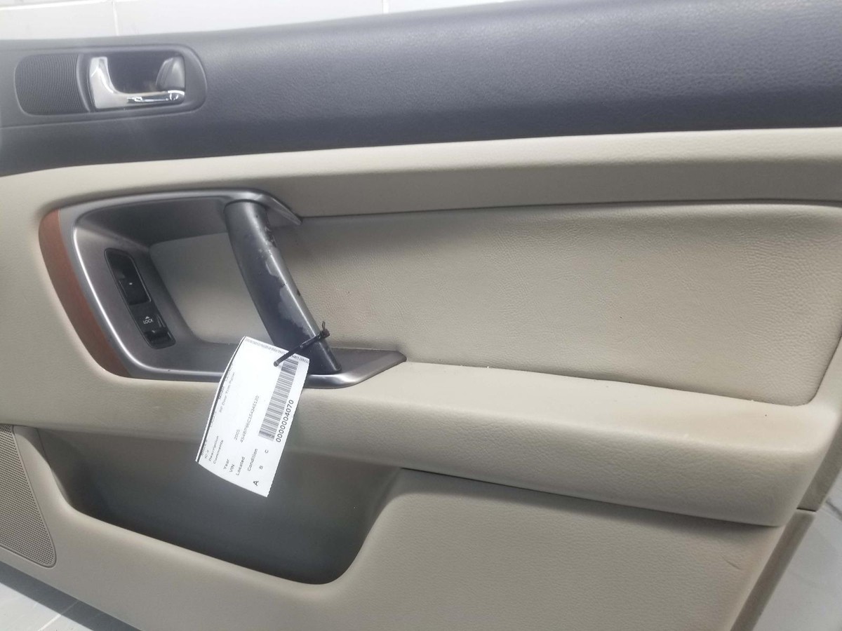 2005 SUBARU LEGACY OUTBACK LL BEAN FRONT RIGHT PASSENGER DOOR TRIM