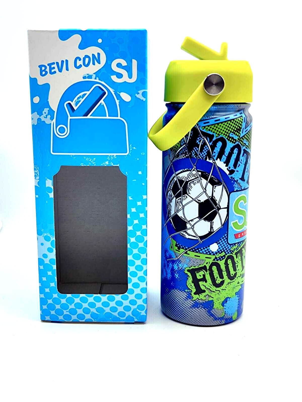 SEVEN SJ GANG BORRACCIA acciaio inox bottle TENUTA STAGNA 500 ml con beccuccio - Bild 4 von 8