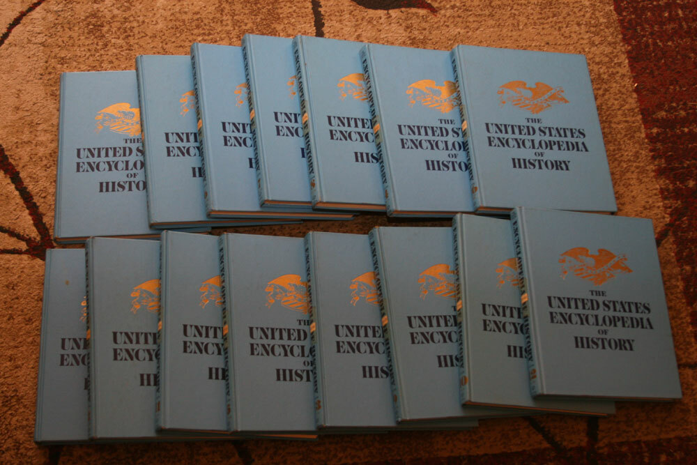 The United States Encyclopedia of History 16 Volume Book Set 1968
