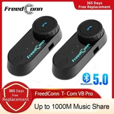 Freedconn TCOM VB Motorcycle Helmet Intercom Bluetooth Headset Wireless