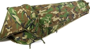 Compact Bivy Tent Woodland  Waterproof Tactical Shelter w/ TPU Stargazing Window