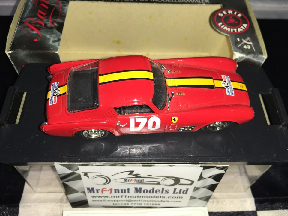 1:43 Botto 1010 Olivier Gendebien Ferrari 250 Gt Swb #170 1st Tour De France - Immagine 4 di 4