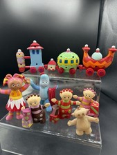 In The Night Garden Full Set Of Toy Figures / Tombliboos / Ninky Nonk Train
