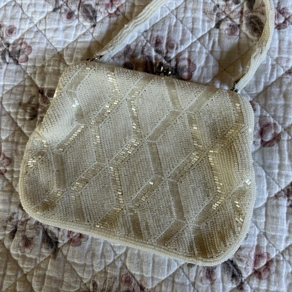Midcentury Beaded Purse - Image 4 of 4