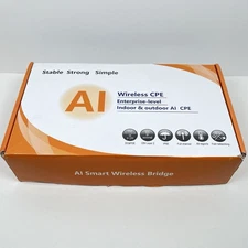 AI Wireless CPE Enterprise-Level Indoor & Outdoor Smart Wireless Bridge - CPE365