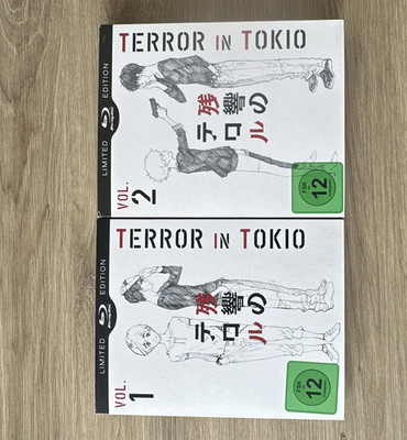 Terror in Tokio Vol. 1 & 2 Limited Edition Blu-ray FSK 12 in Blu-ray-Hülle
