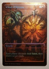 Wheel Of Fortune In Individual Magic: The Gathering Cards for sale