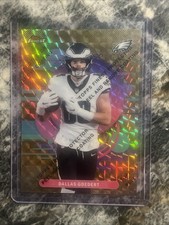 2025 Topps Finest Dallas Goedert Gold Geo 09/25