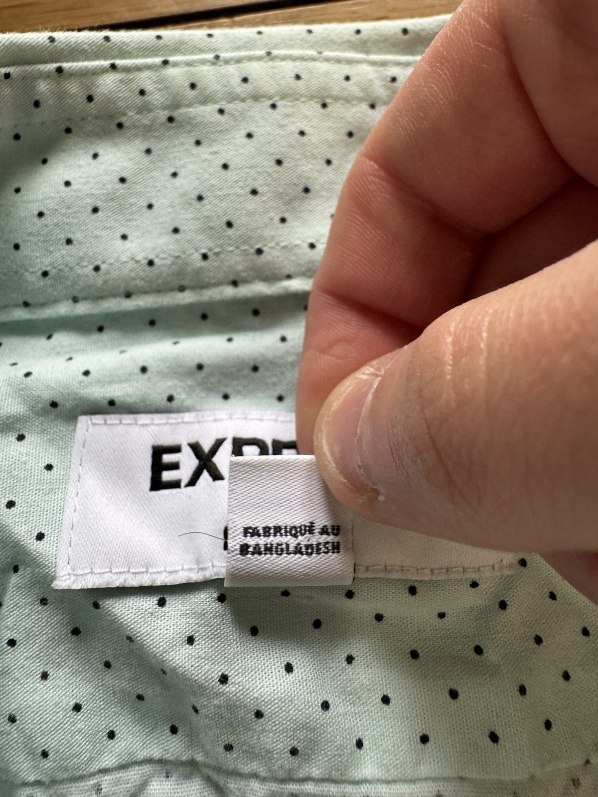 Express Extra Slim Men Size Small Button Down Shi… - image 8