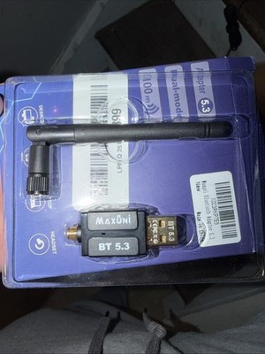 Bluetooth Adapter For PC 5.3 Maxuni USB Bluetooth Dongle 5.3 EDR Laptop Adapter