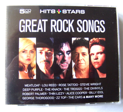 Great Rock Stars 5 Disc Box Set Containing  90 Tracks 5 CD SET