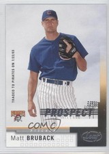 2004 Leaf Prospect Matt Bruback #238 0a1