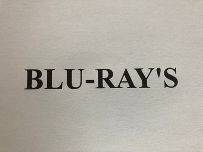 BLU-RAY'S