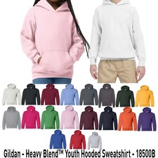Youth Heavy Blend  Hooded Sweatshirt - 18500B