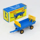 Matchbox - 40 Hay Trailer & F Box - Regular Wheels Boxed Lesney