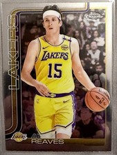 2025-26 Topps Chrome Austin Reaves Base Silver #126 Lakers