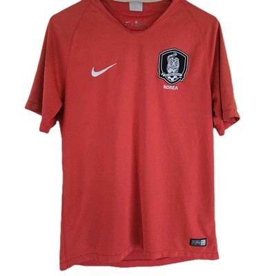 Nike South Korea 2018 World Cup Home Stadium Soccer Jersey (AQ9684-696) Medium 