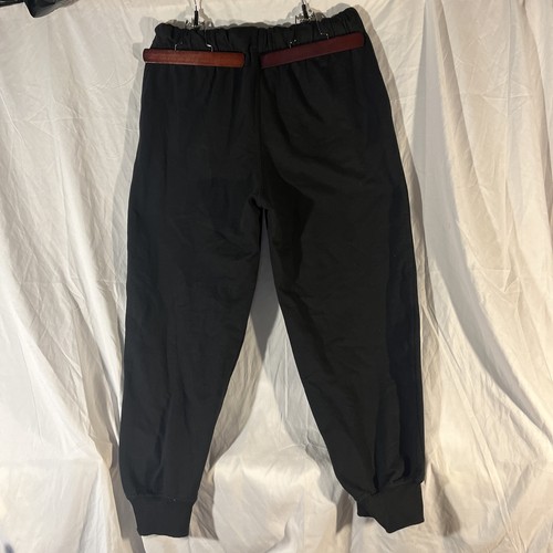 Champion Men’s Sweat Pants Black XL MENS Large Spell Out Tapered Legs - Picture 2 of 4