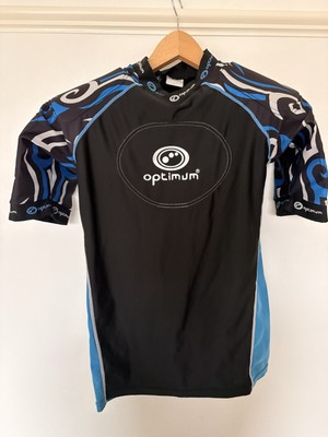 Optimum Razor Protective Top Medium Rugby Schutztop blau gepolstert