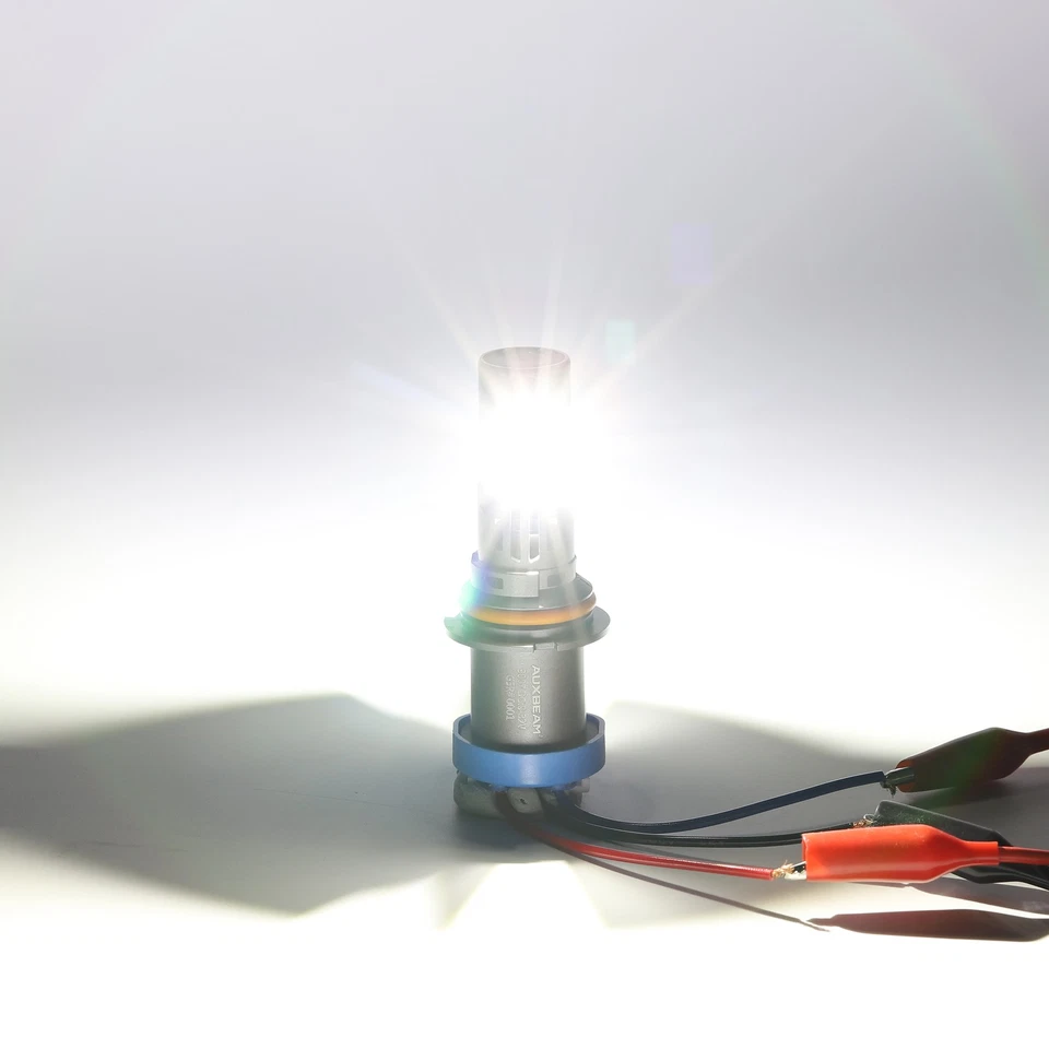 AUXBEAM Canbus 9007 H11 LED Headlight 6500K For Chevrolet Equinox 2005-2008 2009 - Image 2 of 4