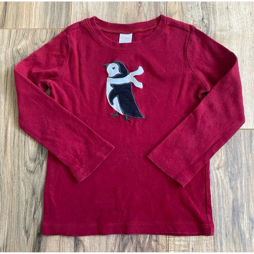 Girls Vintage Lot 5 Gymboree HOLIDAY FRIENDS Winter Tops Leggings Snowman 3T 4T - Picture 6 of 12