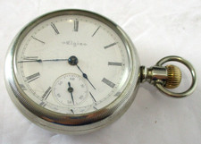 Elgin 18s 15j Gr. 217 Mod 4 Pocket Watch, runs well