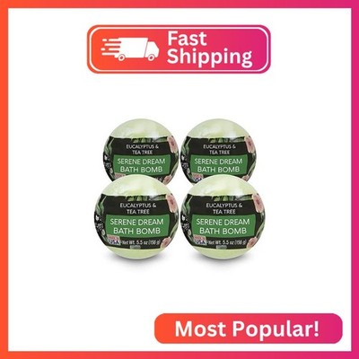 Nature's Beauty Eucalyptus & Tea Tree Bath Bomb Multi-Pack- Natural Hand Crafted
