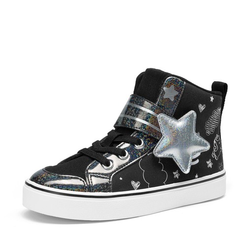 Girls Fashion Sneakers Sparkly Shiny Comfortable Casual Shoes Walking Shoes - 第 27/32 張圖片