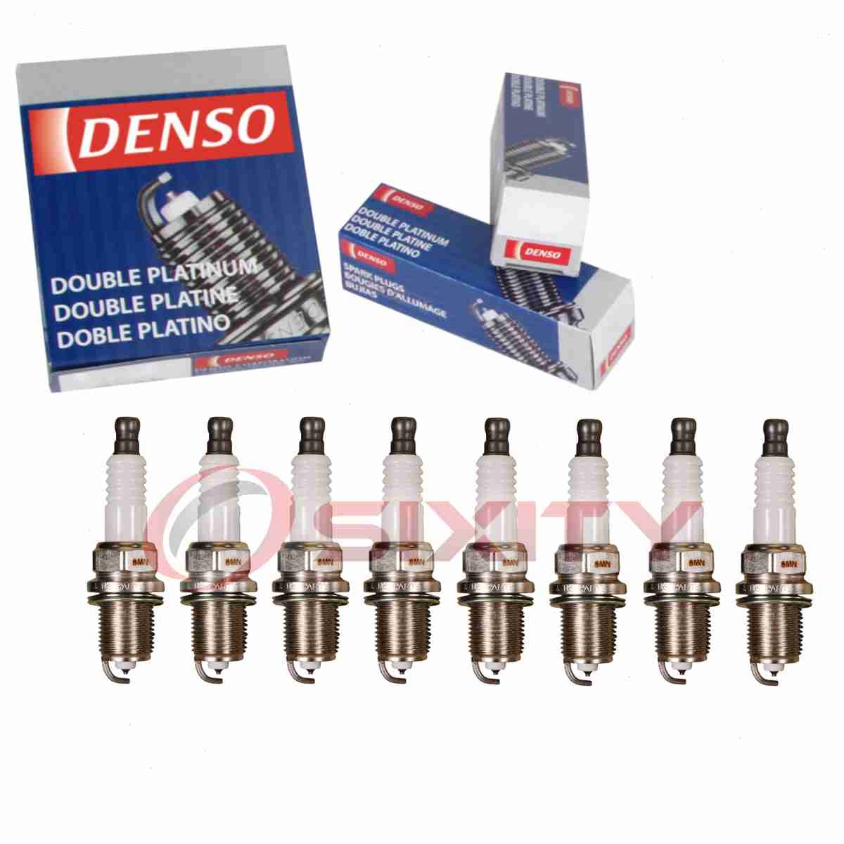 8 pc DENSO 3128 Spark Plugs for PK20R11 APP5503 AP5503 96130723 90919-01179 ue