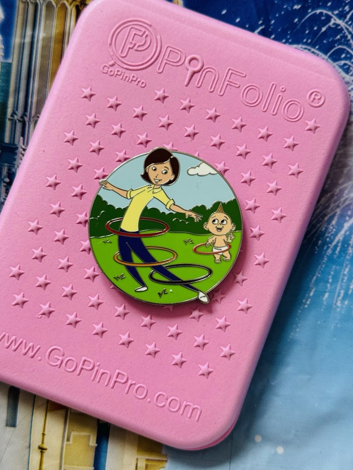 2024 Disney Parks Spring Pixar Mystery Pin The Incredibles Jack Jack & Mrs Only