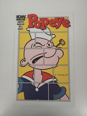 Popeye #4 Seymour Chwast 1:10 RI Variant IDW NM 2012