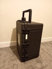 Peli Hard Flight Case On Wheels With Handle Waterproof