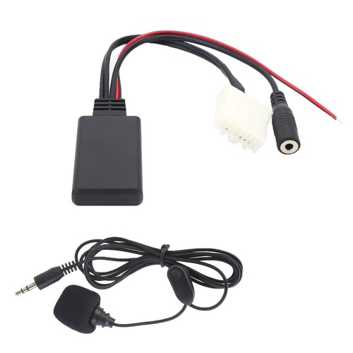 _Car Stereo Radio Audio Extend Wire Phone Hands Free Mic Adapter For - Photo 10/22