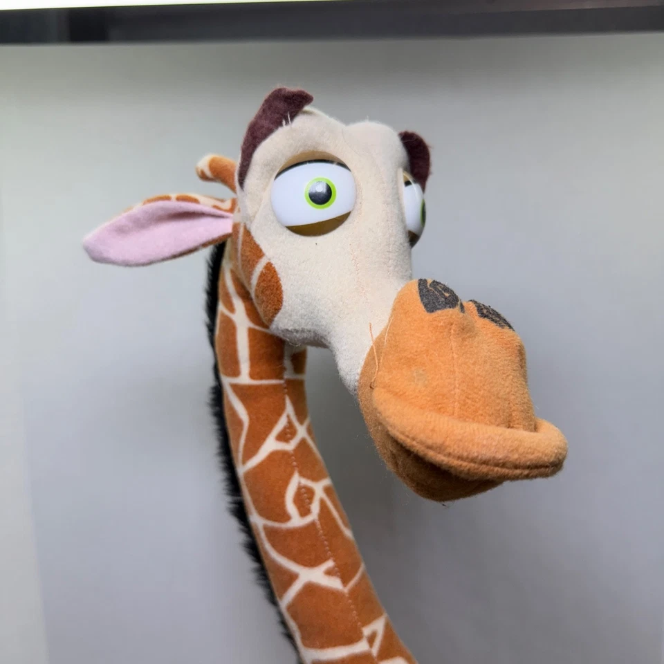 Dreamworks Naco Melman Giraffe Madagascar Stuffed Plush 26” Poseable - Image 2 of 4