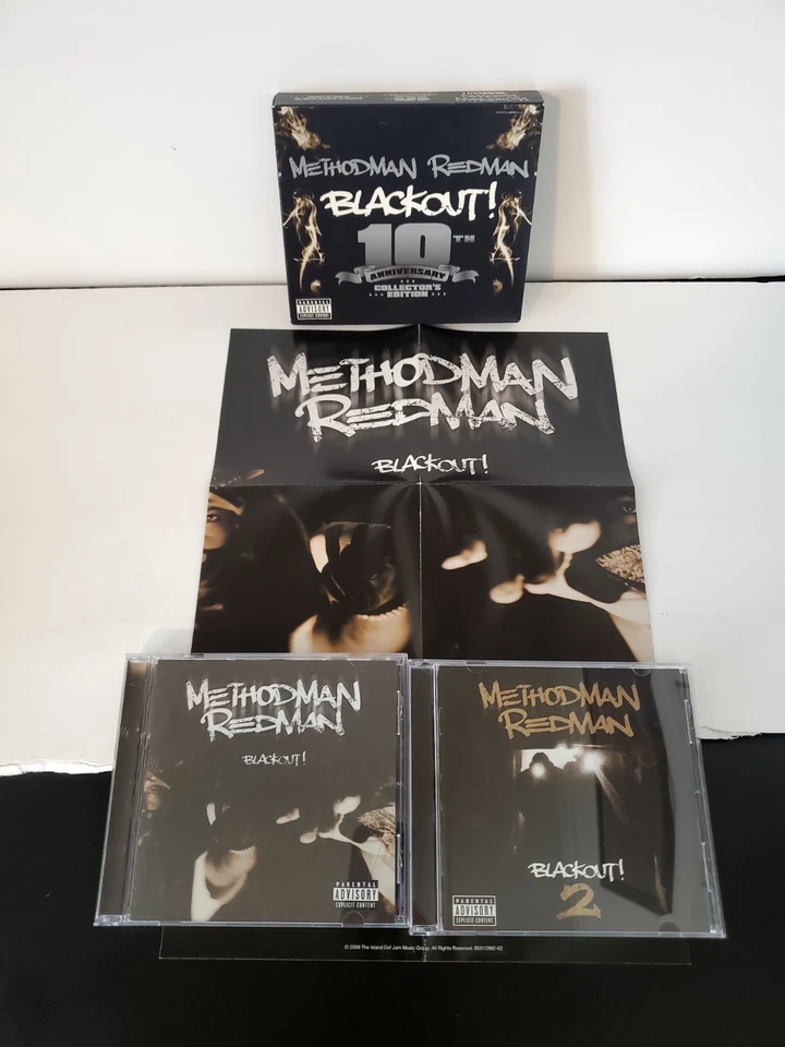 Method Man & Redman "Blackout" компакт-диск (коллекционное издание - 2 диска) с плакатом ÷ - Изображение 2 из 4