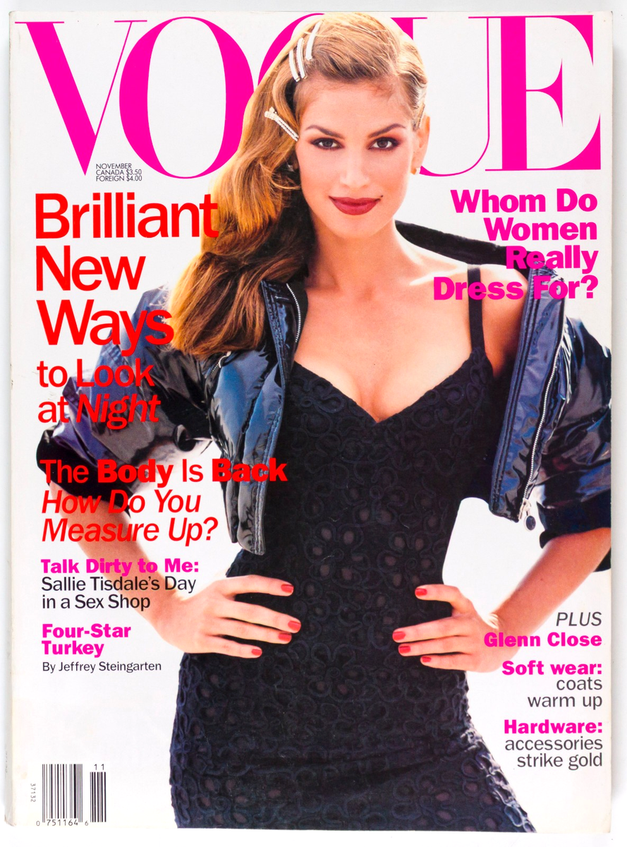 CINDY CRAWFORD Rem Koolhaas IONE SKYE Tatjana Patitz VOGUE