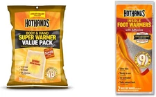 Body & Hand Super Warmers - Long Lasting Safe Natural Odorless Air Activated War