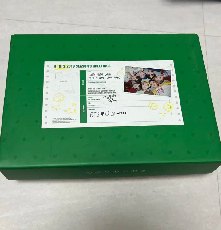 BTS Season's Greetings 2019 Complete Full Set Official Goods DVD
