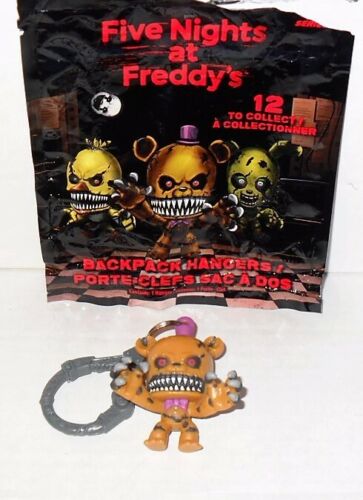 FIVE NIGHTS AT FREDDY'S SERIES 2 BACKPACK HANGERS SINGLE NIGHTMARE FAZBEAR - Picture 1 of 1