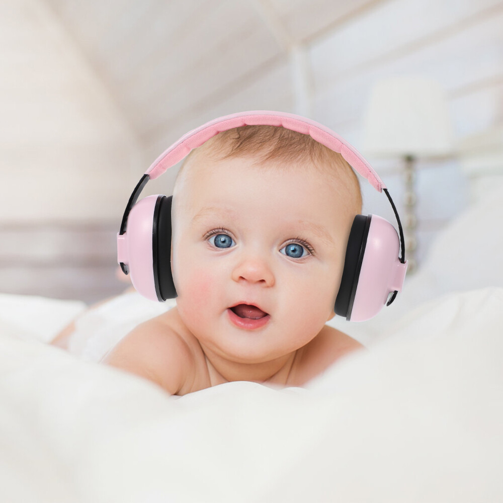 Pink Child Baby Ear Muffs for Noise Newborn Hearing Protector eBay