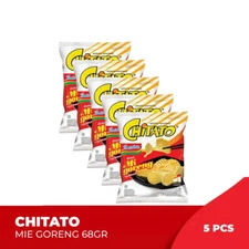 5x Indomie Chitato Mi Goreng Fried Noodle Flavored Potato Chips 68gr