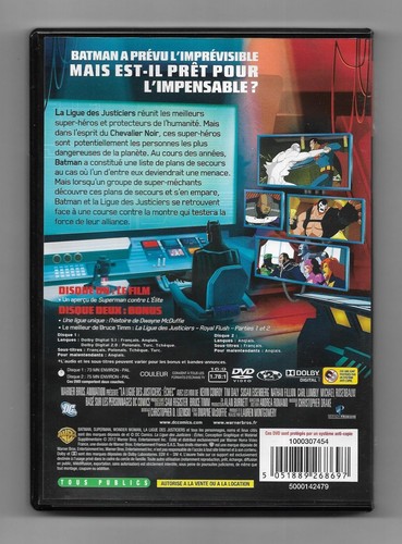SET 2 DVD / DIE LIGA DER JUSTIZIERS - SCHEITERN / DC MARVEL NEUWERTIG - Bild 2 von 2