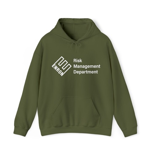 Enron Risk Management Department Unisex Hoodie Sweatshirt, Finance Bro, Stonks - Picture 39 of 92