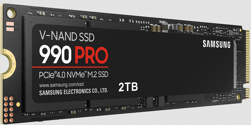 SAMSUNG 990 PRO 2TB PCIe Gen 4.0 x4 NVMe 2.0 M.2 Internal SSD MZ