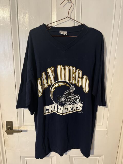 Men’s vintage San Diego chargers t shirt tee XL NFL Leaf 16
