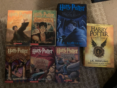 Harry Potter books by Rowling Cursed Child