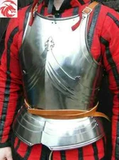 Medieval Armor Half Jacket Knight Warrior Cuirass SCA LARP Breastplate Armor