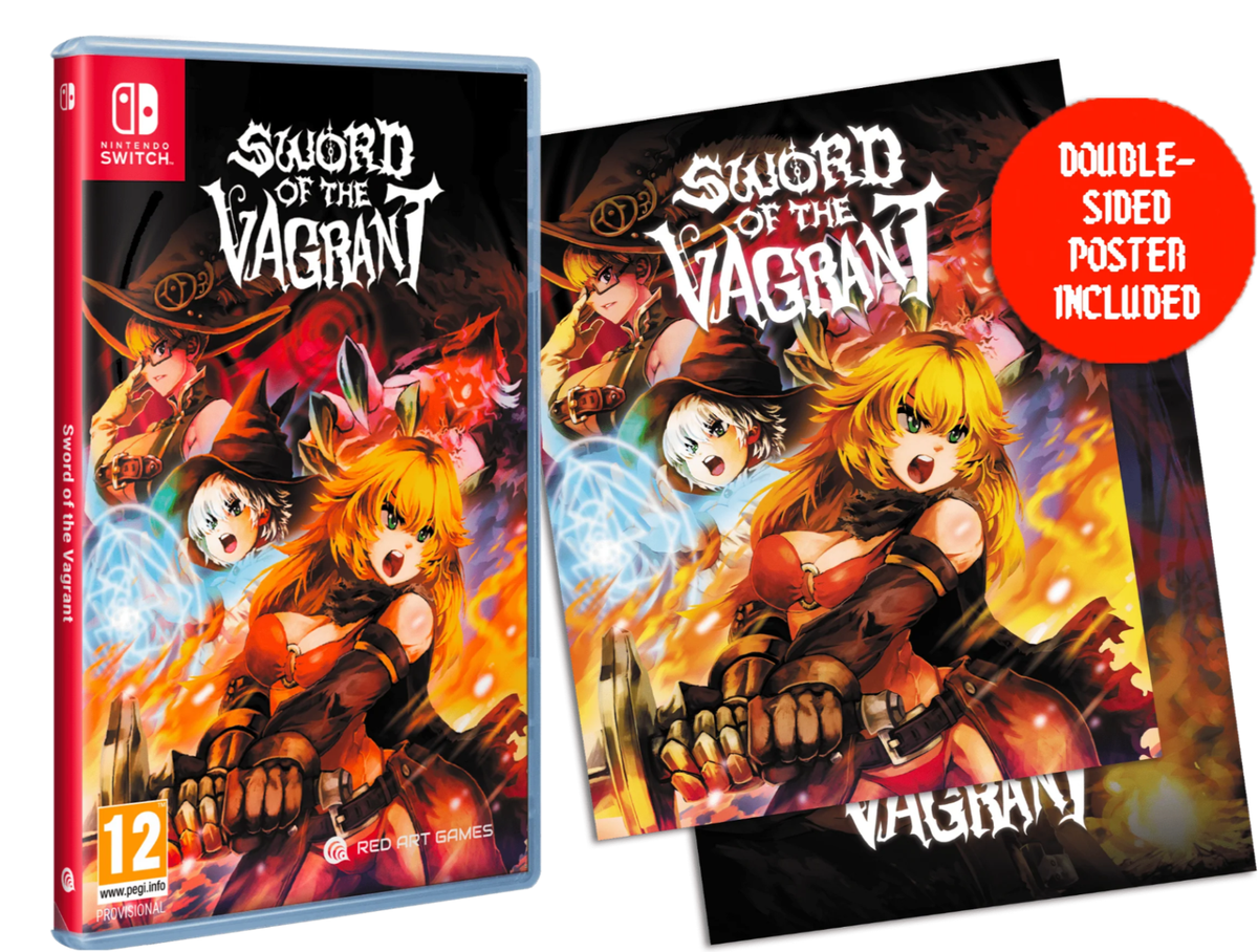 of the Vagrant SEALED eBay copies Sword of the Vagrant switch